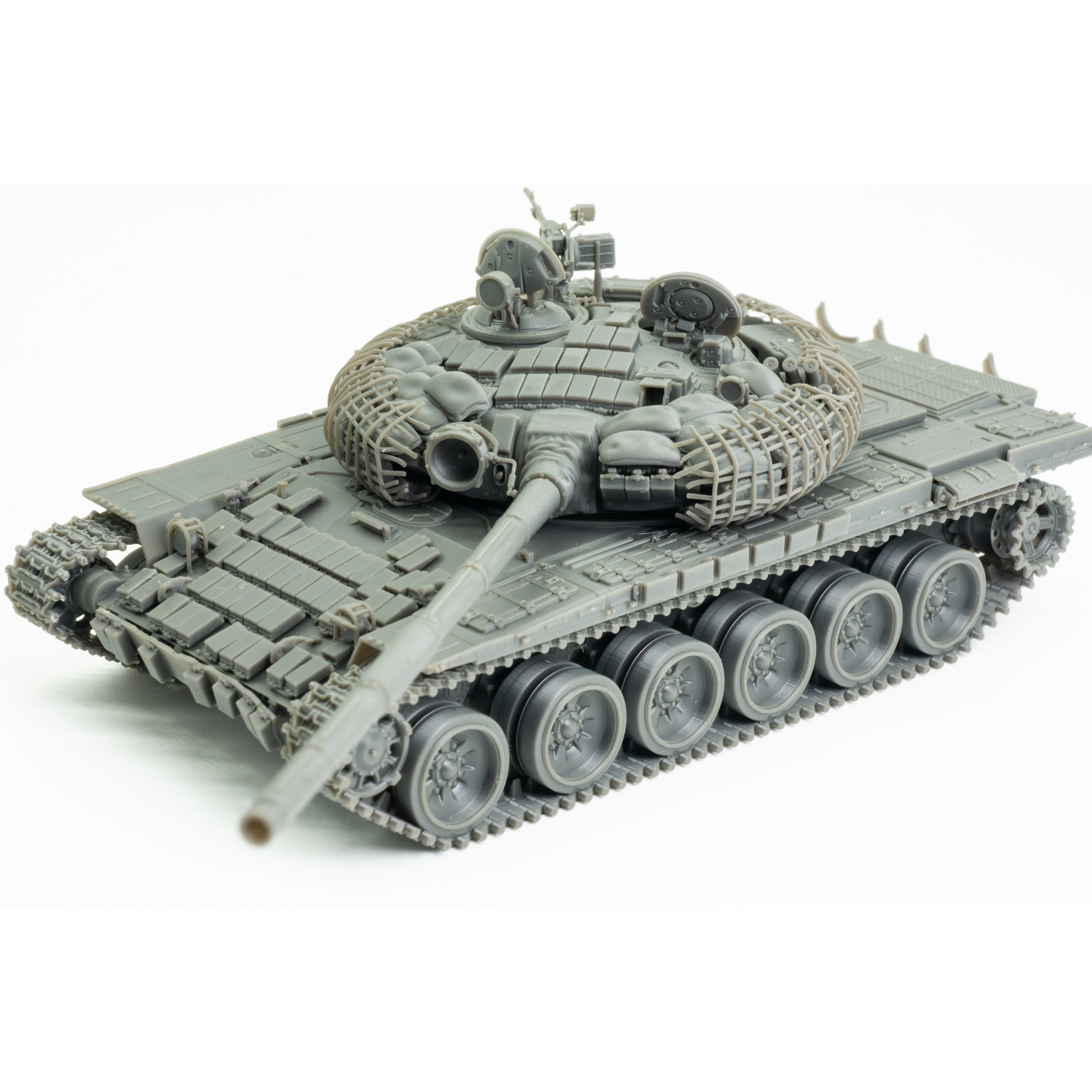 planet turbine 1 / 72   Syria T72AV   Russia Main battle tank 3D Printing Model Kit