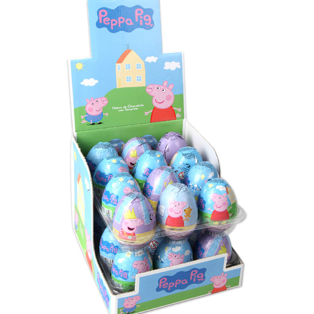 peppa pig chocolate egg