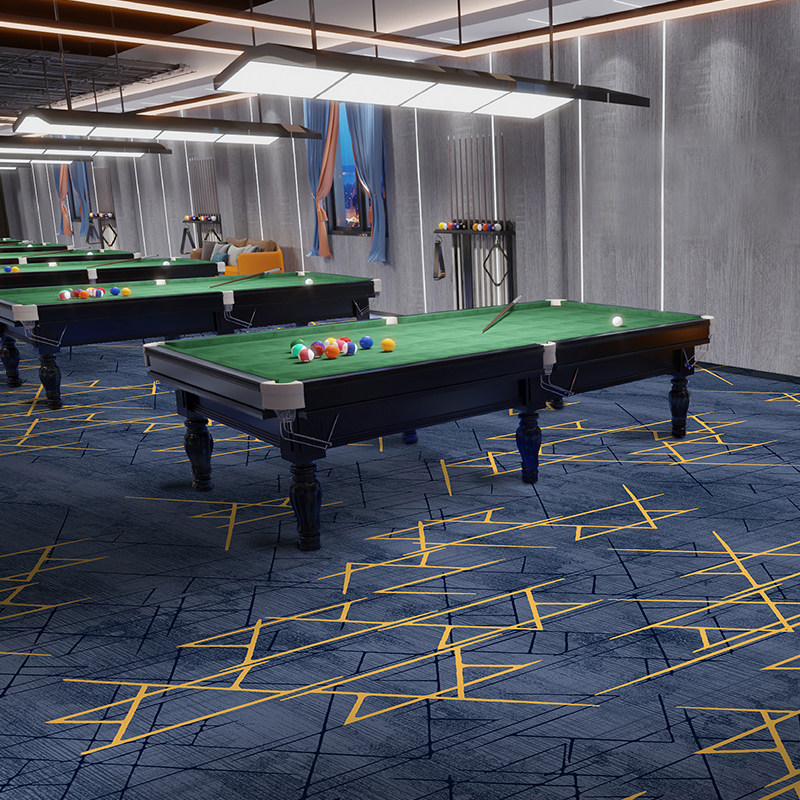 Table Tennis Hall Special Carpet Club Ktv Large Area Full Laid Commercial Blanket Hotel Guest Bedroom Fire Mat