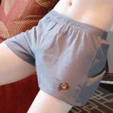 Хлопковое нижнее белье, штаны, спортивные шорты, свободный крой, большой размер