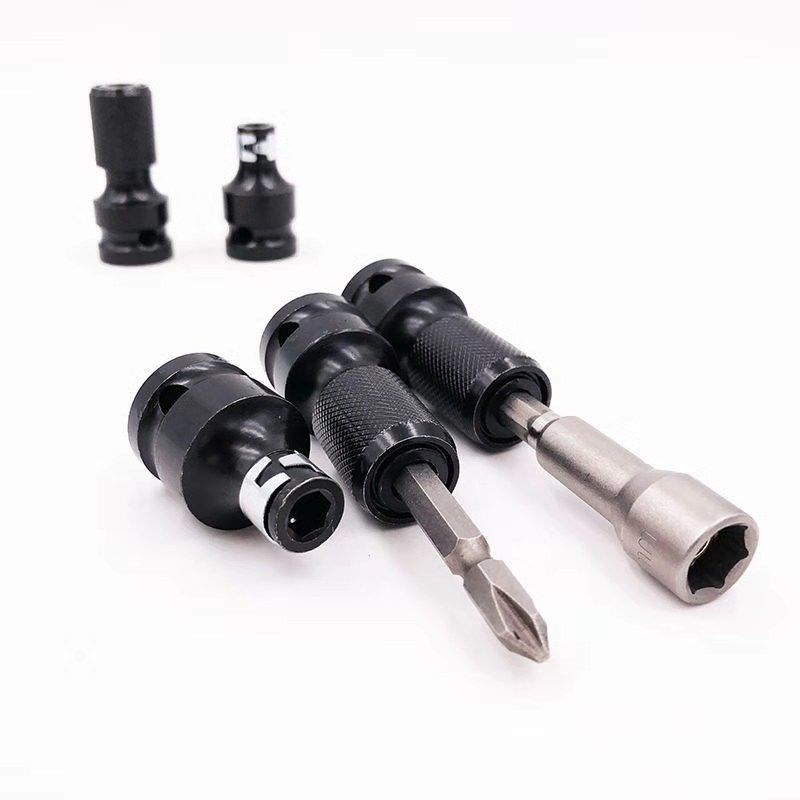 Electric screwdriver turn 1 4 pneumatic wrench conversion head 1 2 inner hexagonal batch head pneumatic screwdriver sleeve telescopic sleeve conversion head