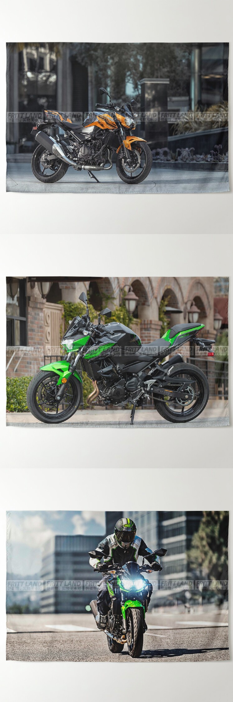Гобелен 川崎z系列z 400 650 900街车摩托机车车迷周边装饰背景布挂布海报