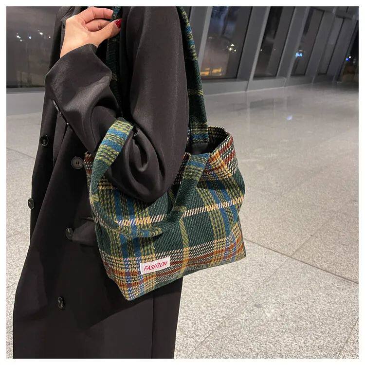 Седло мешок tote women's bag shoulder wool shopper bags for women large OTHER