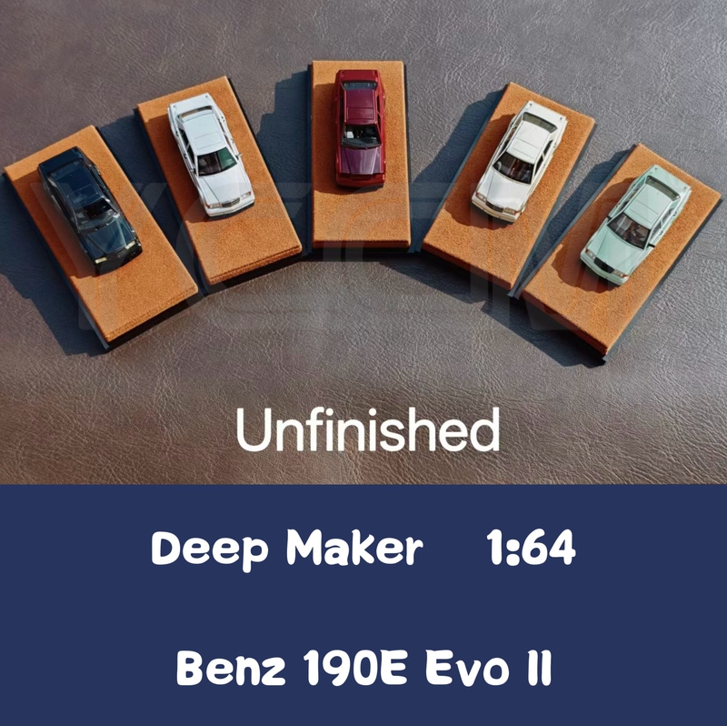 Deepmaker Dee 1:64 Mercedes-Benz 190E Evoii Resin Car Model Collectible Figurine Deepmaker Dee 1:64 Mercedes-Benz 190E Evoii Resin Car Model Collectible Figurine