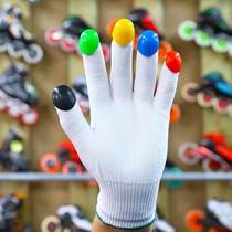New touch ice gloves short track speed skating competition level anti-cutting protection finger color finger buckle spot