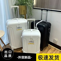 New new Red Luggage Female Student Rod Battery Box Mens Wheel Travel Box Strong Password