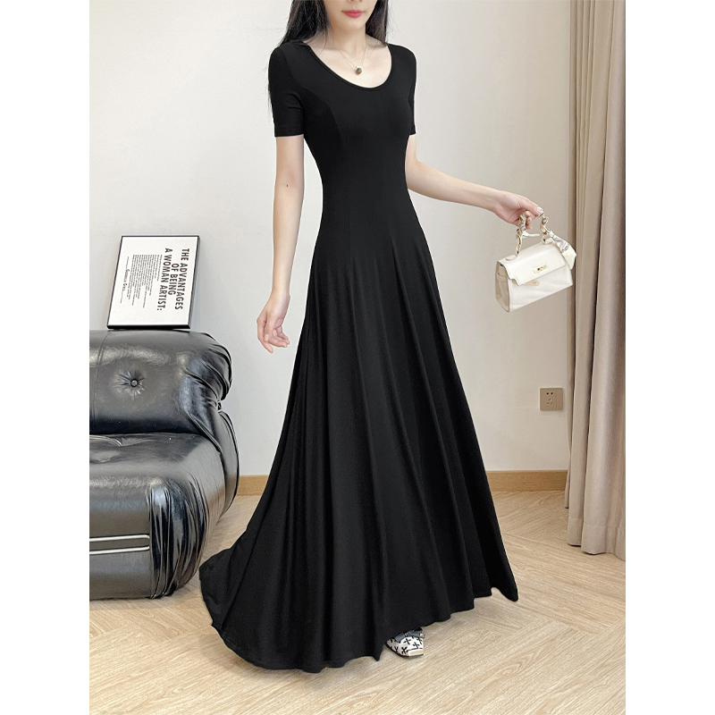Summer Modal Dress 2026 New Style This Year's Popular Hot Item for Tall People, Extra-Long Ankle-Length Maxi Dress Summer Modal Dress 2026 New Style This Year's Popular Hot Item for Tall People, Extra-Long Ankle-Length Maxi Dress