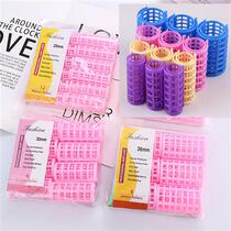 Old-fashioned curly bangs big curly hair plastic curling barrel pear blossom curl air bangs toothed curling iron