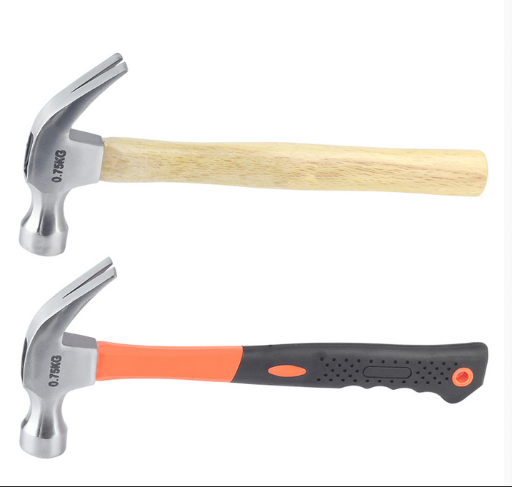 Boutique all-steel forged hammer woodworking hammer life-saving hammer crown hammer round headhammer