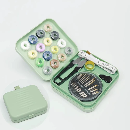 Коробка грузоподъемника Домашняя швейная коробка для швейной ткани Установлена ​​маленькие рулоны.