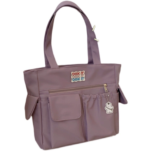 Универсальная вместительная и большая брендовая сумка на одно плечо, Южная Корея, подходит для студента