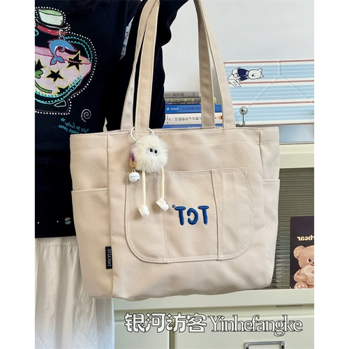 Японская брендовая вместительная и большая сумка через плечо, сумка на одно плечо для отдыха, подходит для студента