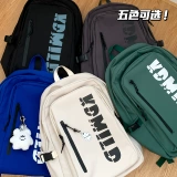 Небольшая дизайнерская японская сумка через плечо, вместительный и большой универсальный школьный рюкзак, тренд сезона, в американском стиле