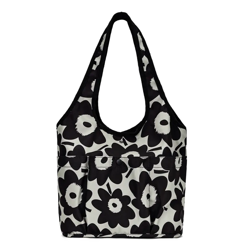 Fashionable Urban Simple Casual Tote Bag Versatile Printed Double-Sided Shoulder Bag Portable Classic Women's Bag