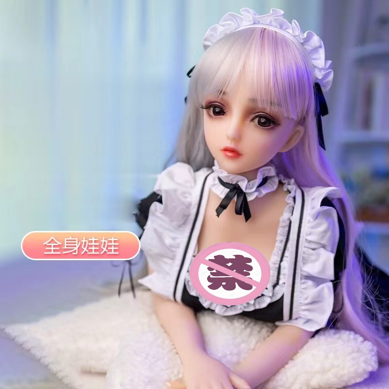Full body solid silicone doll anime two-dimensional figure male insertable erotic small mini beauty doll