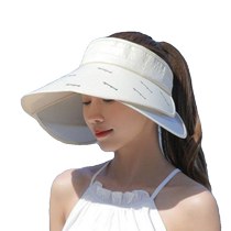 New Telescope Table Cap Woman Sun-proof Beach Ride Sun Han Edition of the Sun Han Mode Mode