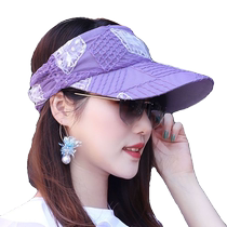 Hats Womens Visor Lace Fashion Hollow Hat Summer Beach Hat Baseball Peaked Cap Outdoor Cycling Hat Korean Version