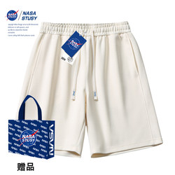 NASA STUSY American Style 2025 New arrival Summer Men's Casual Pants Cotton Breathable Loose shorts