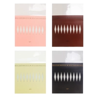 По 1 каждому из четырех типов [одна таблетка для укладки] 40 листов/4 упаковки, самая продаваемая упаковка