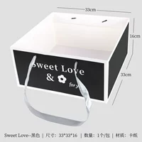 Черная льняная сумка