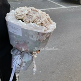 Сумка на день матери, упаковка, бумага для рисования, букет