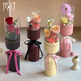 Одиночная формовочная деталь «все в одном», упаковочная бумага для букета, прозрачная водонепроницаемая цветочная упаковка для цветов, цветочный материал