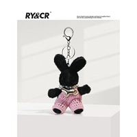 Порошковая любовь колье-черный кролик