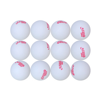 Red Double Happiness Table Tennis Balls, Pack of 6, Durable Hard Balls for Training, Table Tennis Ball Machine, Home Exercise, Outdoor Training