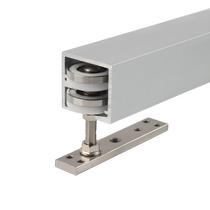 (80kg) Kitchen folding door track universal hanging wheel hardware accessories balcony living room sliding partition door slide rail