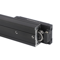 Heavy-duty side-mounted sliding wardrobe track cloakroom cabinet manual silent linear translation guide track hardware accessories