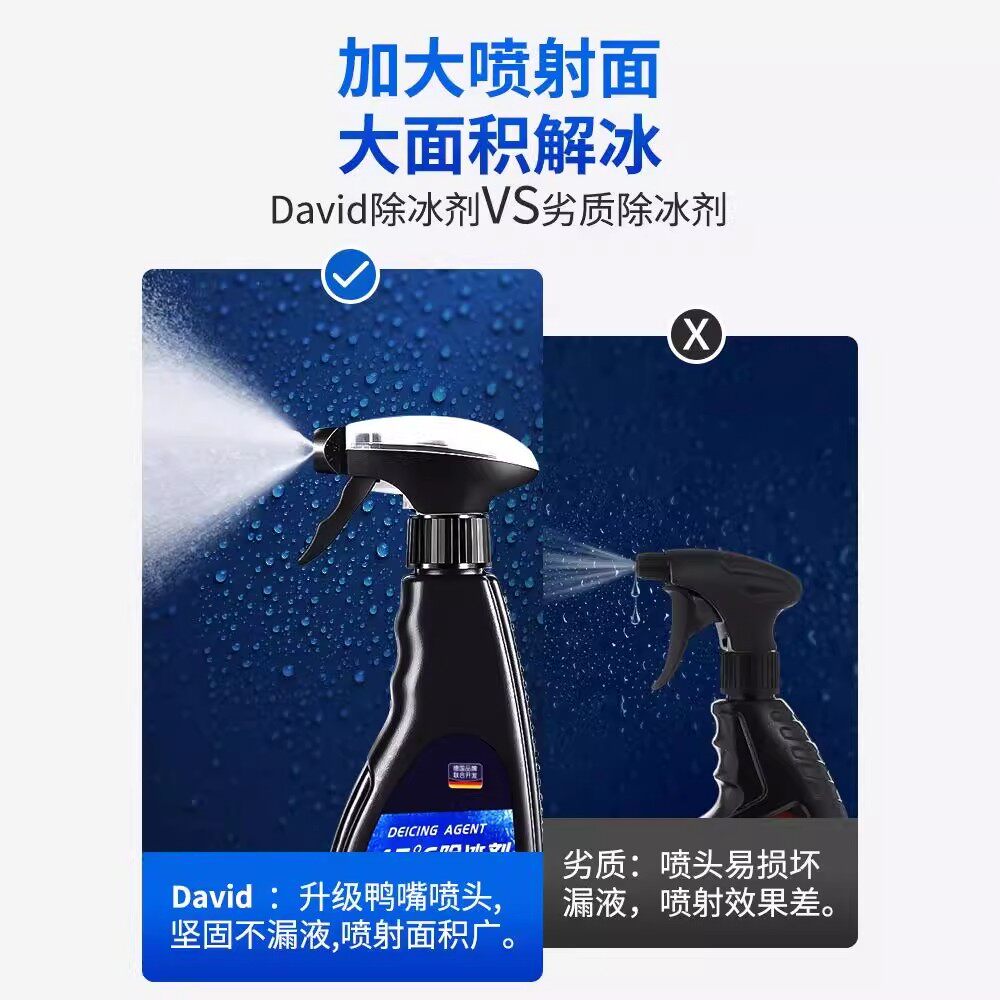 冬季必备神器！德国进口车窗融冰剂解救你的冰封爱车 ️🚗-车用除雪剂-淘宝好物网