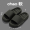 Upgraded thickened black home slippers