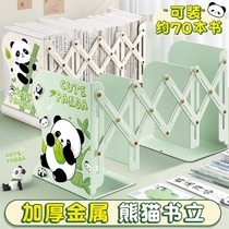 Retractable Bookstand Tabletop Panda Book Stand Student Desk Containing Shelve Shelve Shelve Bezel Book Clip Fixed Book High School Student Classroom Desktop Telescopic Folding Creative Putting Book Bracket