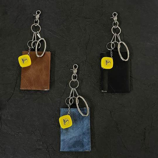 [Soul Collision] Ironworth Original Magnetic Coin Purse Keychain Pendant Metal Oval Tape Measure Multi-Function