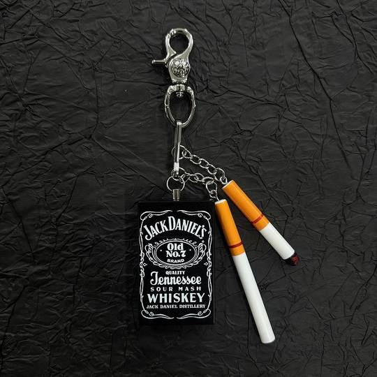 Soul Collision Original Cleanfit Portable Ashtray Waist Accessory ins Street Style Cigarette Keychain