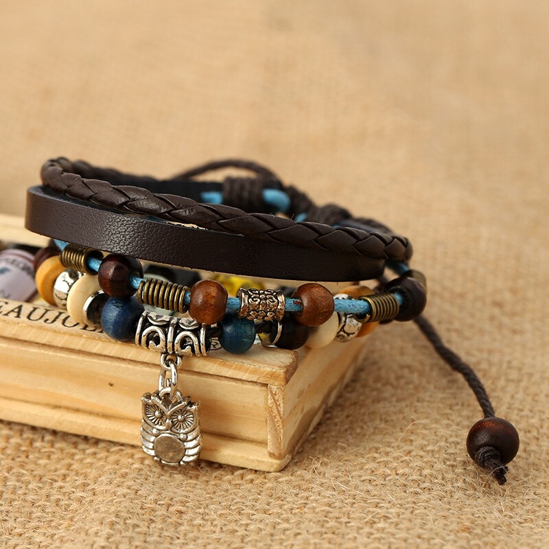 Soul Collision Hip-Hop Bracelet with Niche Couple Design, Woven with a High-End Design Feel and Adjustable