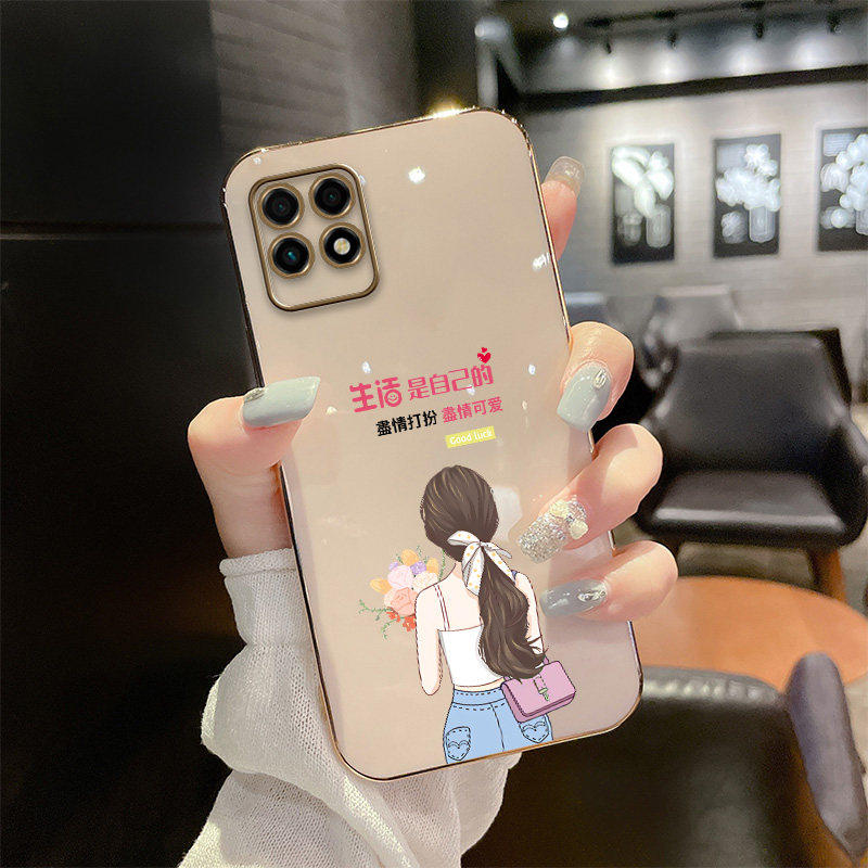 Huawei McMans 10se mobile phone protection shell Huawei Mcloss ten SE Women in Huawei Mcloss 10se Brief about Huawei McMans ten Se protective sleeves TYH611M Netred new McMans 1Ose full