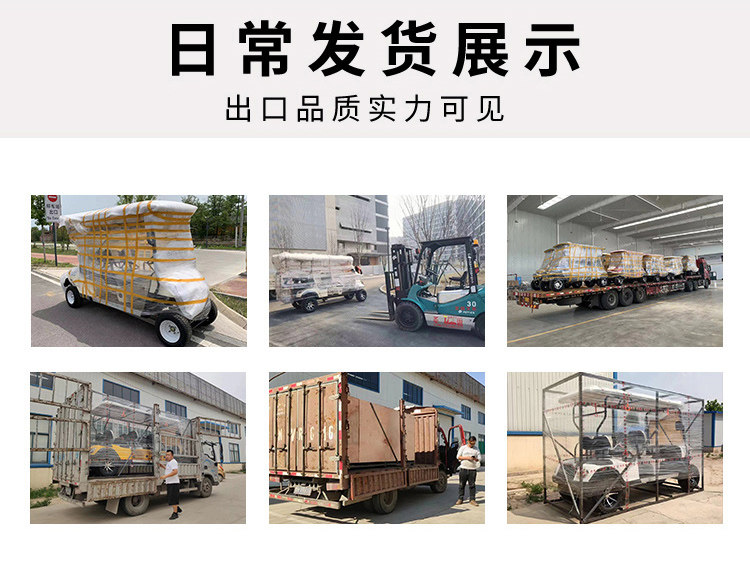 Гольф-кары 6座高尔夫球车 电动观光车 旅游景区代步车 四轮楼盘看房接待车