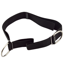 Technical diving back flying side hanging webbing crotch strap 316 stainless steel daily buckle D ring deep diving lung strap protective soft cover