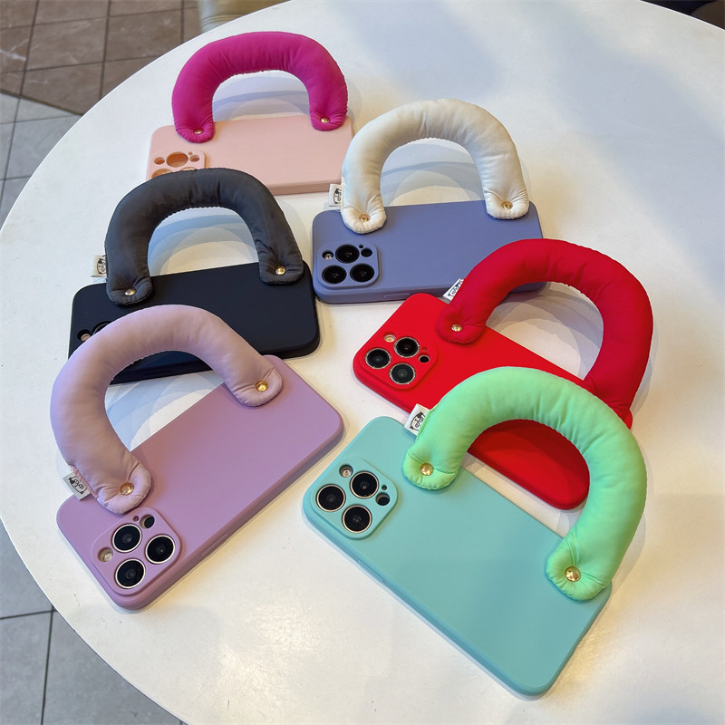 超かわいいハンドヘルドリストストラップフォンケース、17インチ、iPhone 16対応、ランヤード付き、15インチ、14インチ、ポータブル、iPhone 16 Pro Max、紛失防止、15インチ、Pro Maxシリコン、13インチ、保護ケース、12インチ、スタンド、落下防止、女性用。