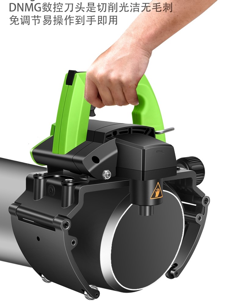 Middle Island Platinum Sichuan Slop machine round tube steel tube steel tube stainless steel tube chamfering machine handheld new type of pipe electric bevelling machine-Taobao