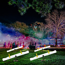 Glowing seesaw outdoor square park Internet celebrity activity props creative amusement park childrens colorful seesaw