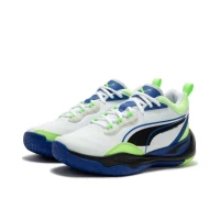 Бело-черно-электрический светло-синий флуоресцентный зеленый -11