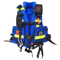 Exciton Life Vest Professional Great Buoyancy 190N Heavy Fire Rescue 200N Blue Buoyancy Vest Fishing Waistcoat