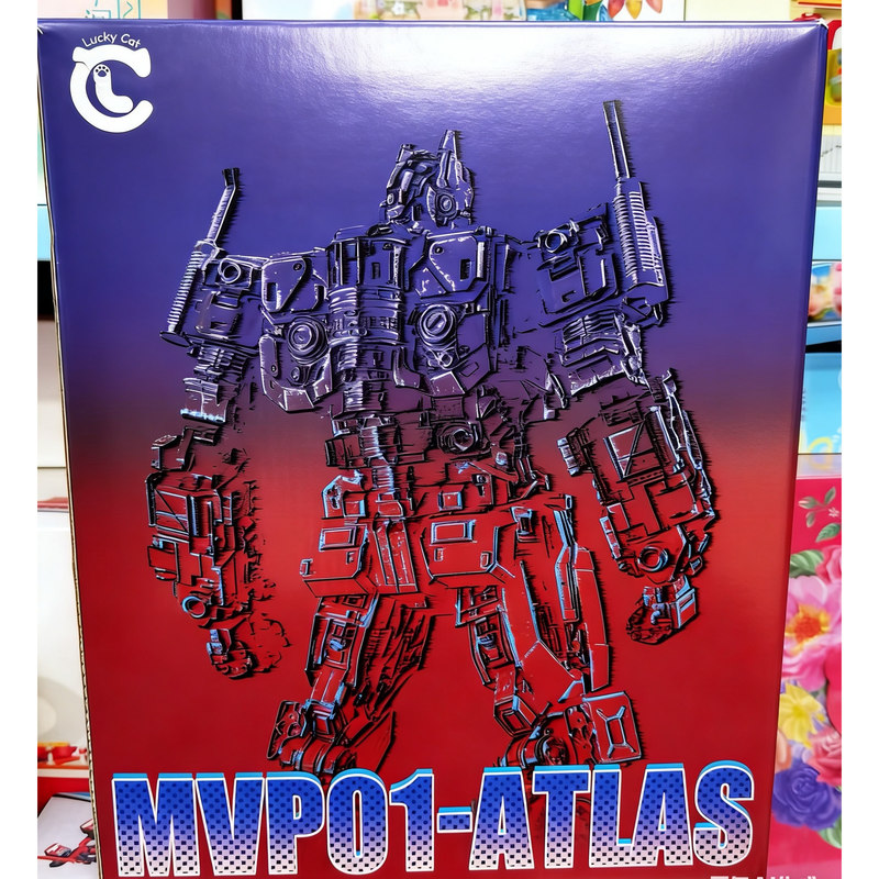 Lucky Cat Mvp01 Atlas Transformer 7 Optimus Prime Super Warrior Rise Transformation Toy Model