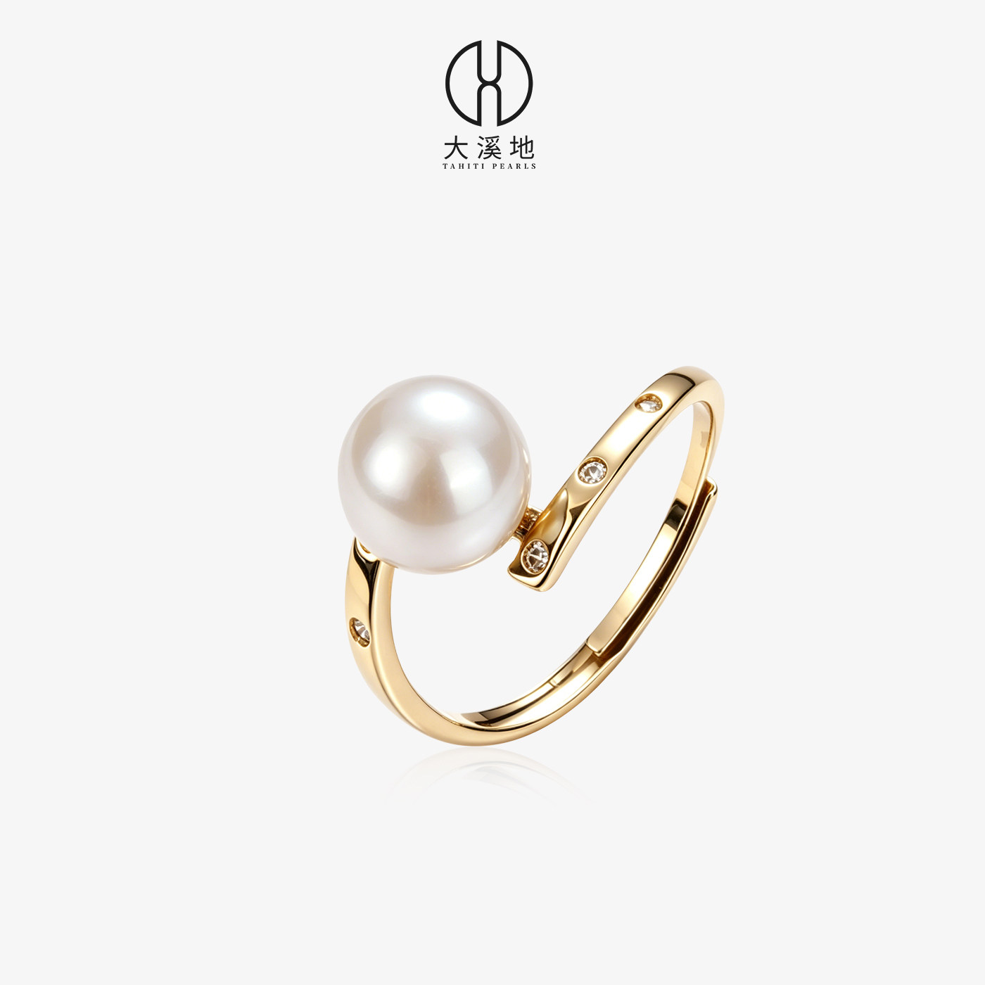 Tahitian Akoya Pearl Ring S925 Silver