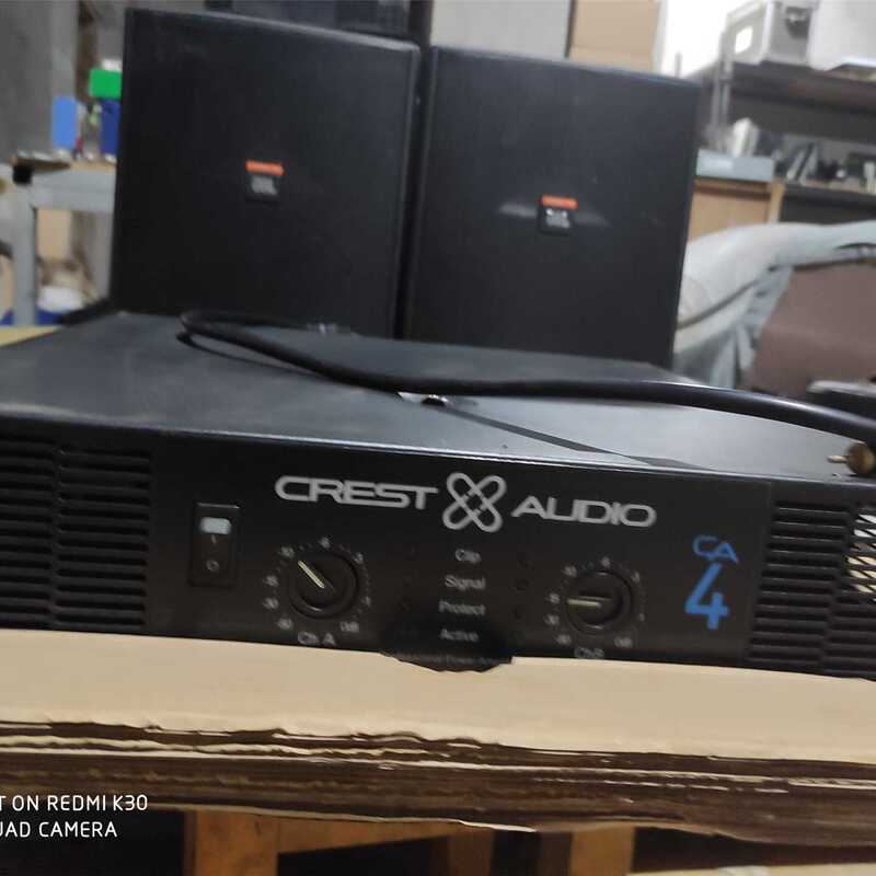Negotiable Price~ Peak Crest Audio Ca4 Professional Amplifier Jbl Audio Equipment Negotiable Price~ Peak Crest Audio Ca4 Professional Amplifier Jbl Audio Equipment