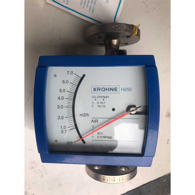 Negotiable Price~Krohne Metal Tube Float Flowmeter H250/Rr1/M9/Air Negotiable Price~Krohne Metal Tube Float Flowmeter H250/Rr1/M9/Air