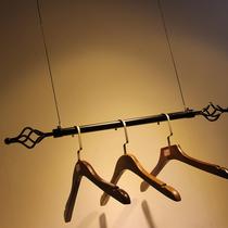 Clothing store wire hanger wall clothing store European style hanger hanger ring hanging display rack new product