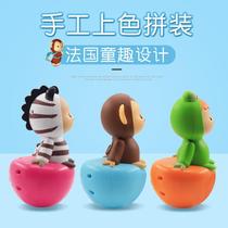 Tumbler toy smoby baby baby puzzle French children 6 12 months early education 0 1 year old soothing 7 8
